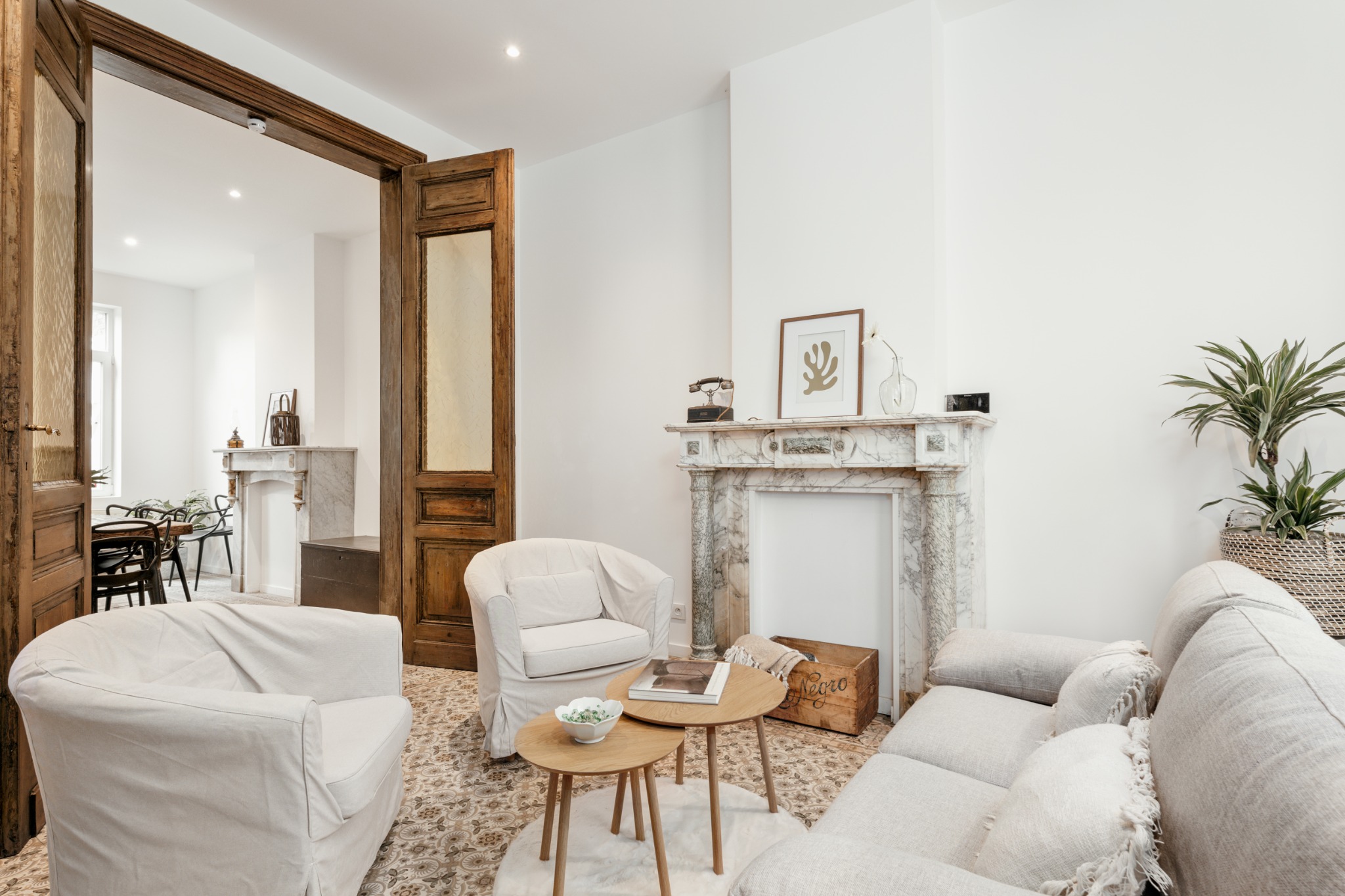 Salon lumineux de Maison Natalia